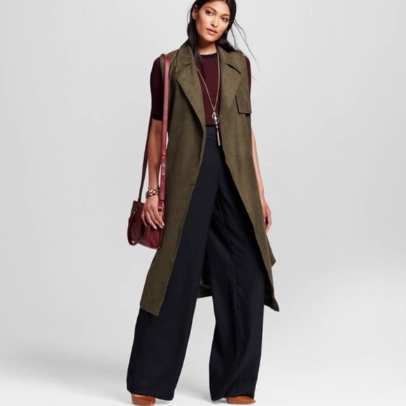 Who What Wear Jackets & Blazers - Green vest. Gorgeous